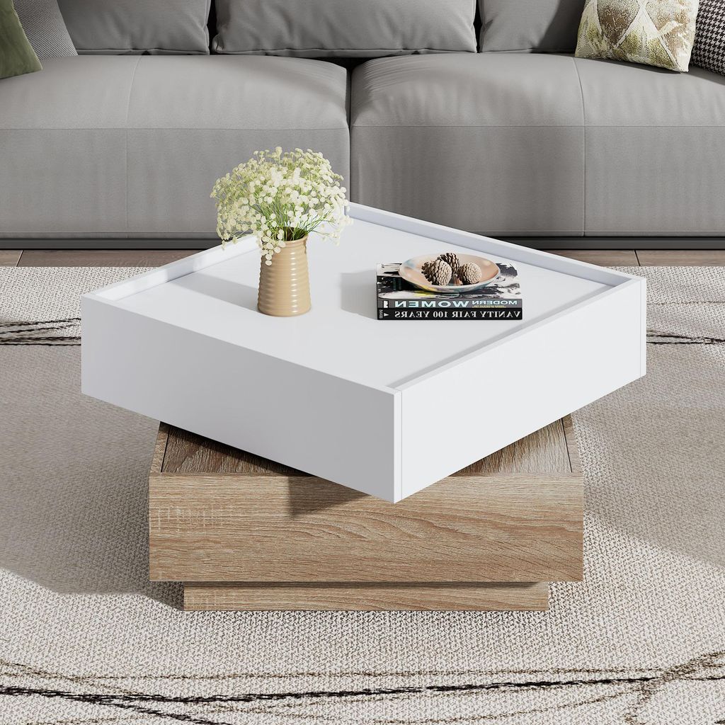 Sweiko functionele salontafel, woonkamertafel, 360° Productafbeelding 