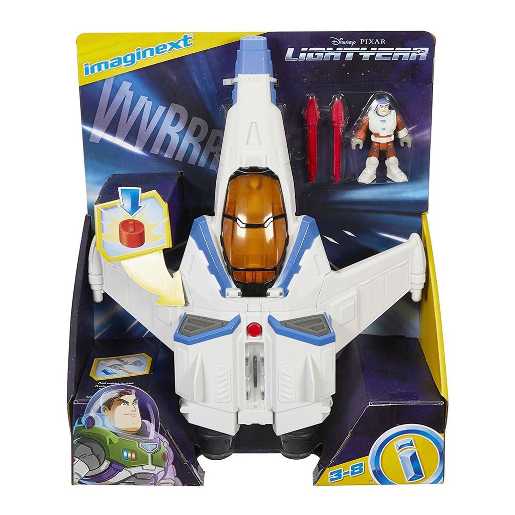 Imaginext: Nave espacial XL de Lightyear, con luces y Imagen del producto 