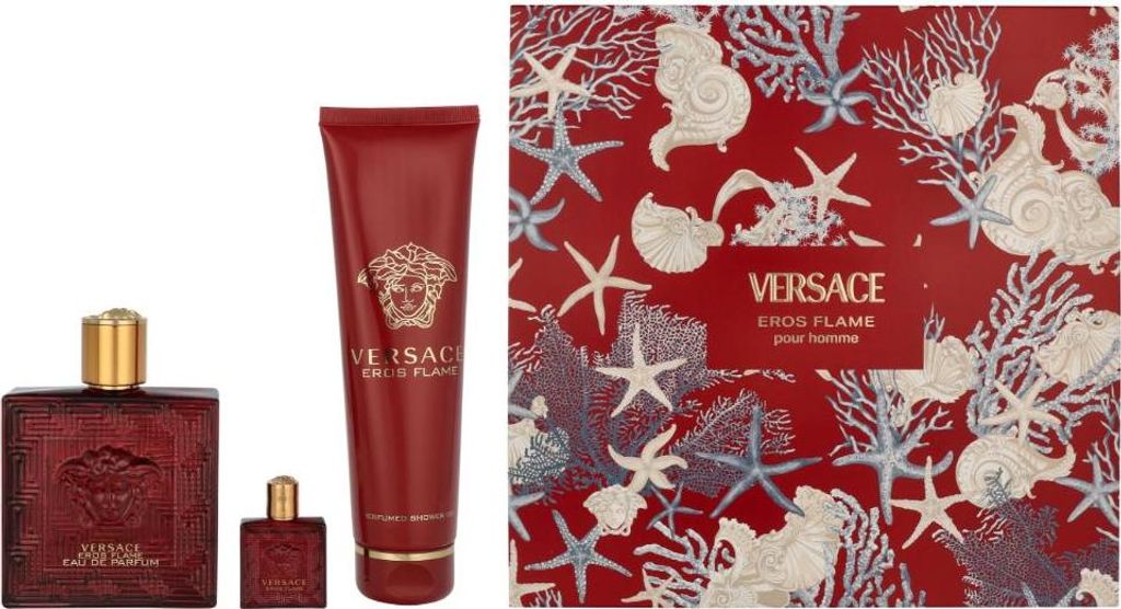 Edp Spray 100ml/ Bath & Shower Gel 150ml/Miniatura Versace Produktbild 