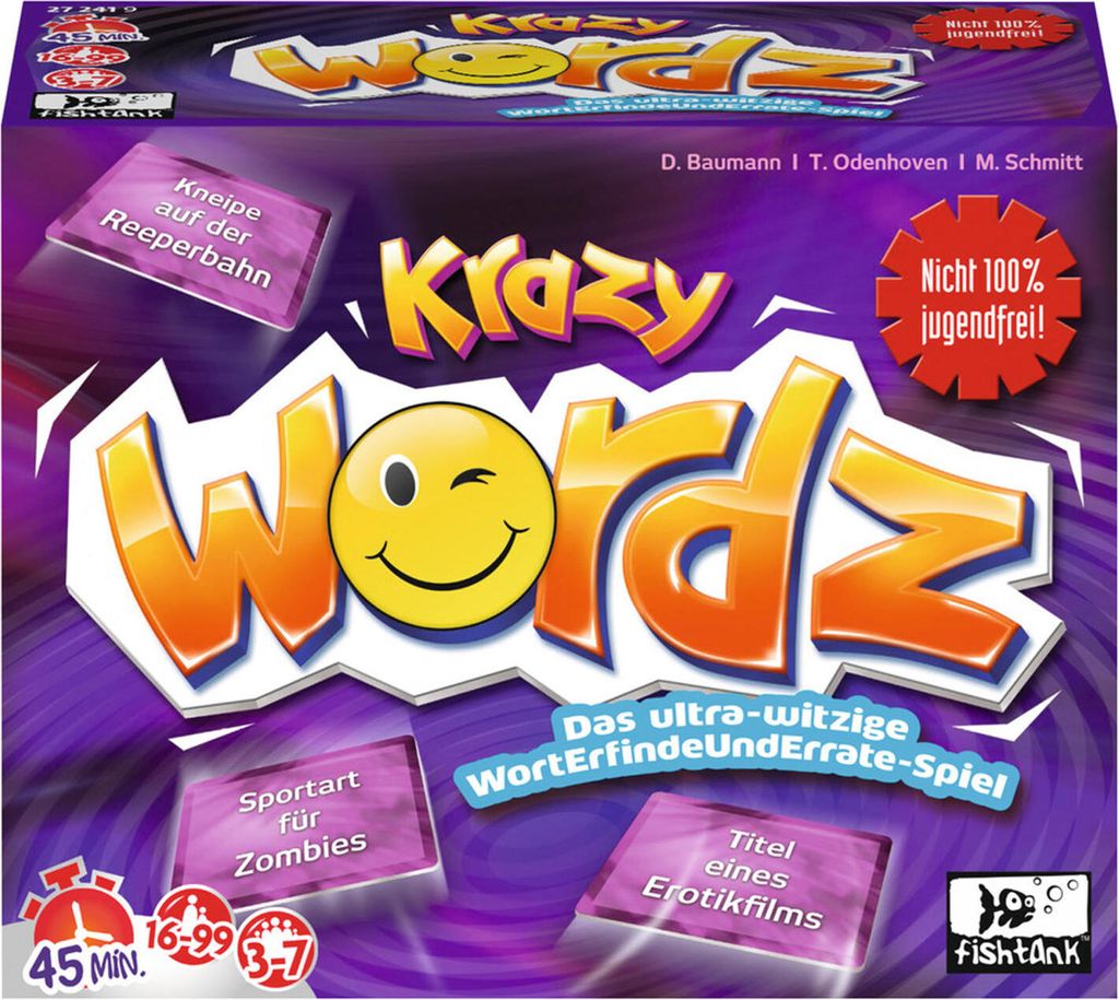 Ravensburger Familienspiel Partyspiel Fishtank Krazy Wordz Produktbild 