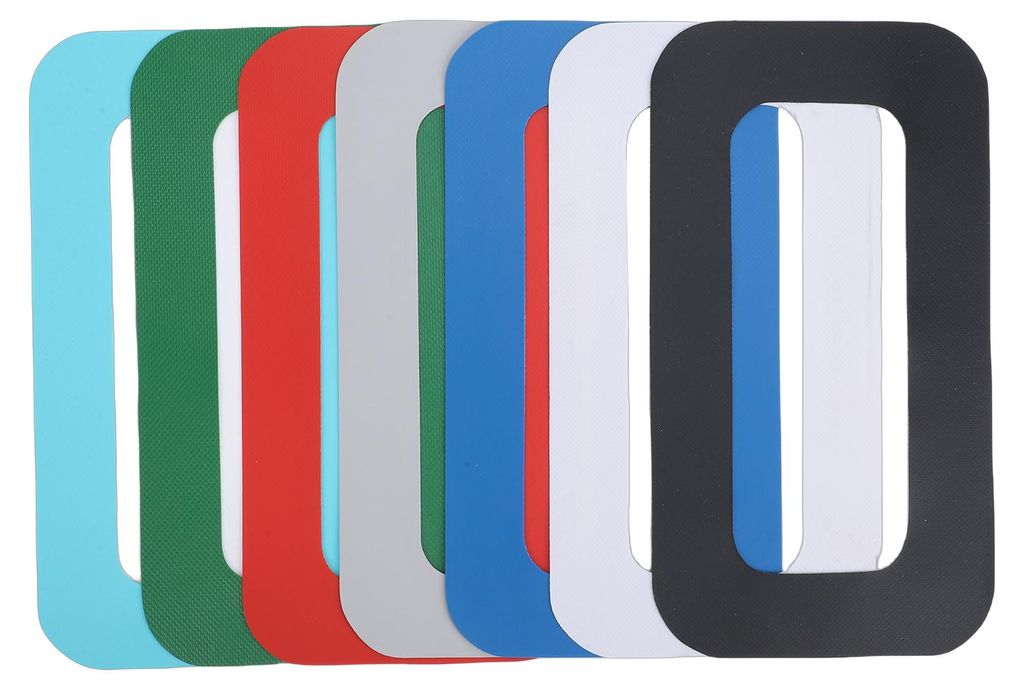 7 Stück Surfboard-Finnenbox-Schutz Aufblasbares Stand-Up-Paddle-Board-Finnenbasis-Zubehör