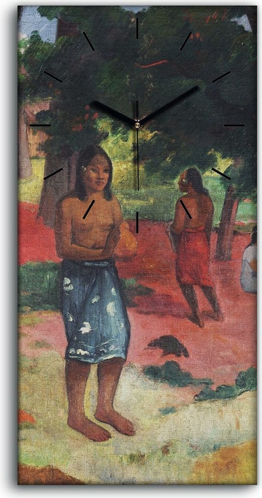 Dekor Leinwand Uhr Wandbilder Geräuschlos Kunstdruck 30x60 Geflüsterte Worte - schwarze Hände