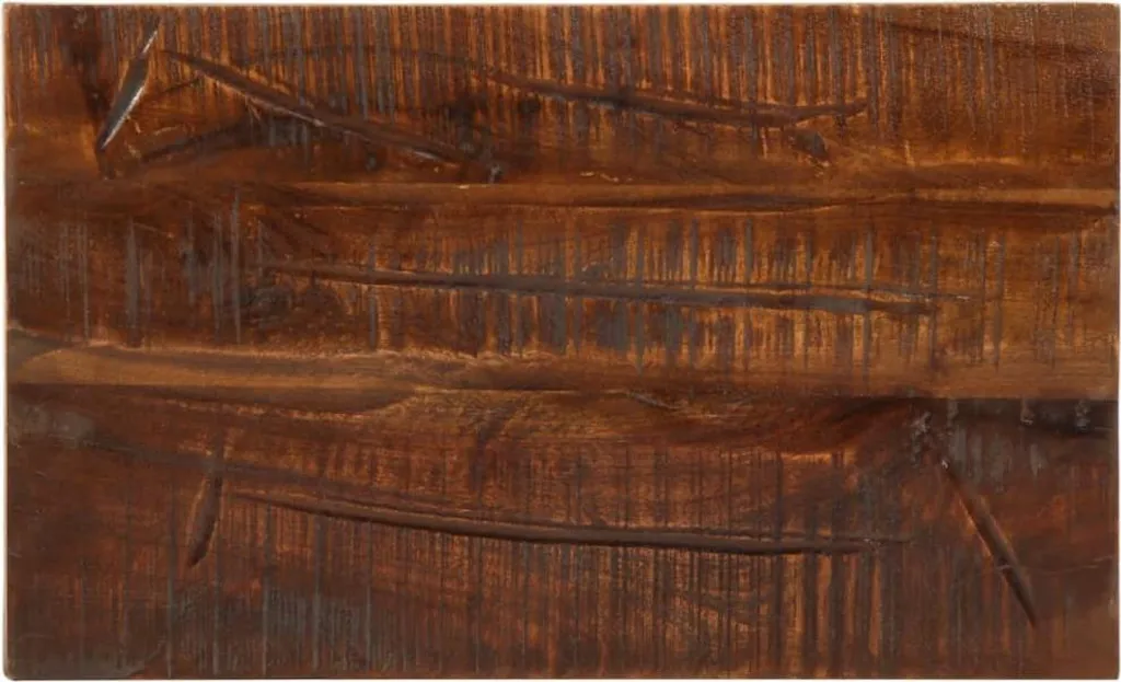 SYFAX™ Piano del tavolo 60x40x3,8 cm rettangolare in legno massiccio di recupero