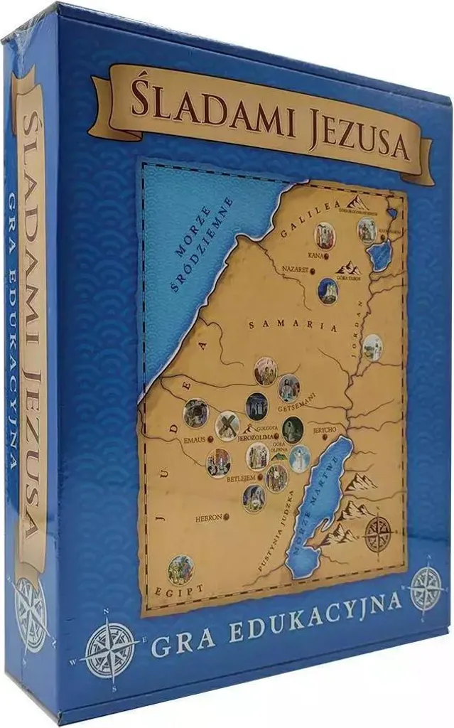 Jeu éducatif Sur les traces de Jésus pour enfants - Parcours Biblique