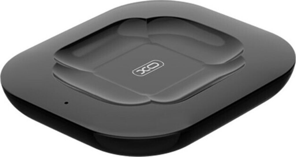 XO 10W Wireless Ladegerät WX017 Kabellos Laden kompatibel mit Airpods Kopfhörer & Smartphones, schwarz