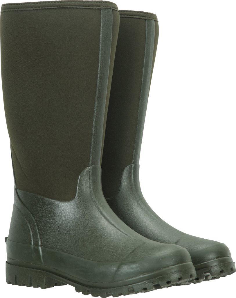 Mountain Warehouse - Damen Stiefeletten "Mucker", Neopren MW1108 (41 EU) (Grün)