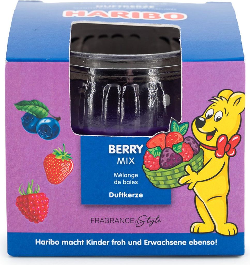 Candela profumata Haribo Candela profumata Berry Mix 85g Immagine del prodotto 
