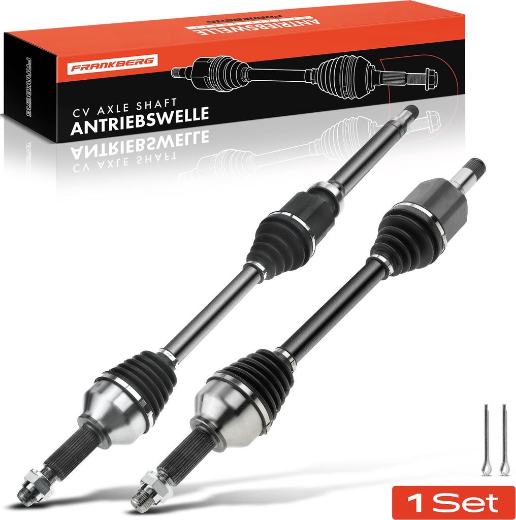 Frankberg 2x Antriebswelle Vorderachse Links Rechts für Ford Transit V362 V363 2.2L Bj ab 2013