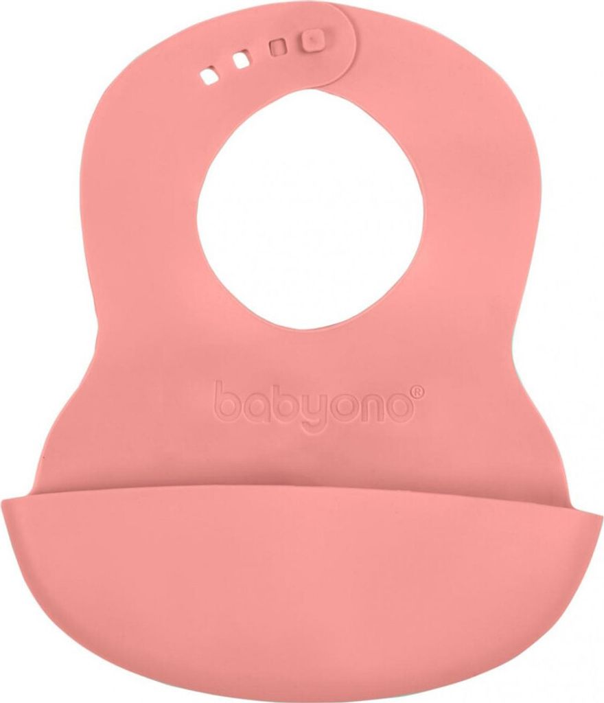 BabyOno Silikon-Lätzchen mit verstellbarem Verschluss Produktbild 