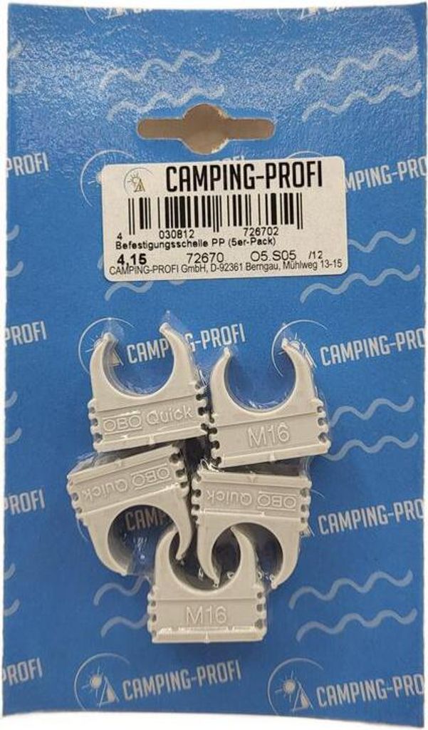 Befestigungsschelle PP (5er-Pack)