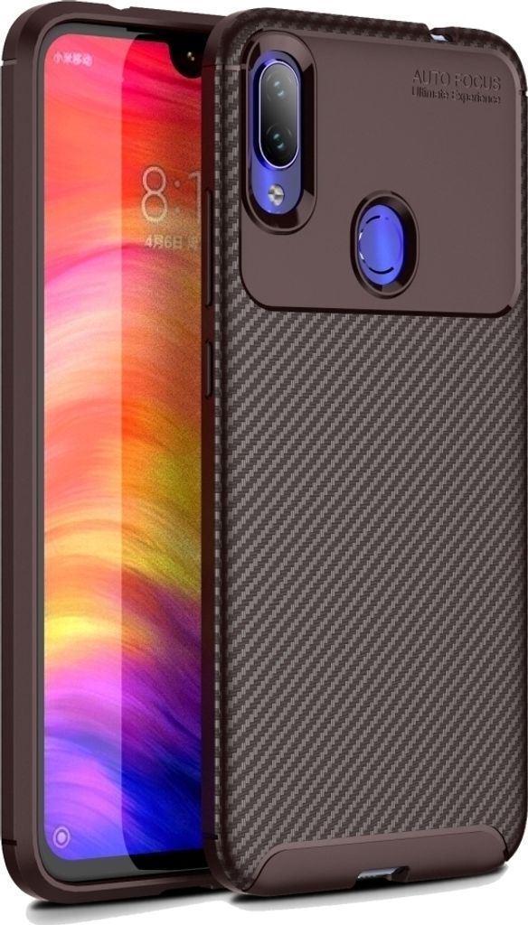 Mobigear Racing OPPO A31 Hülle Flexibles TPU Backcover - Braun