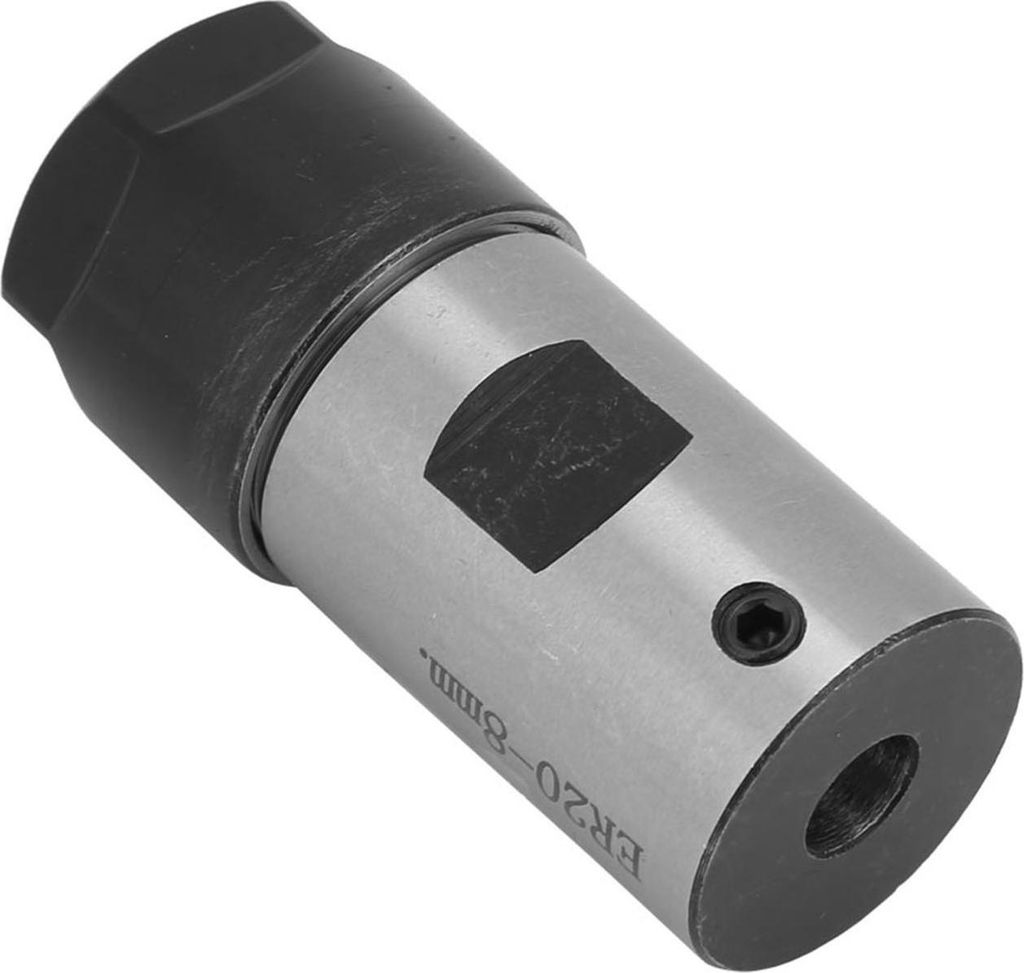 C25?ER20?50L Spannzangenblock-Spannfutter-Spannzangenhalter Spindelmotorwelle-Spannwerkzeugstange (8mm)