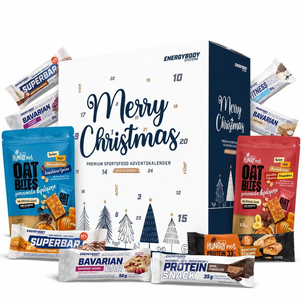 Energybody Fitness Riegel Adventskalender 2026 – 26x Produktbild 