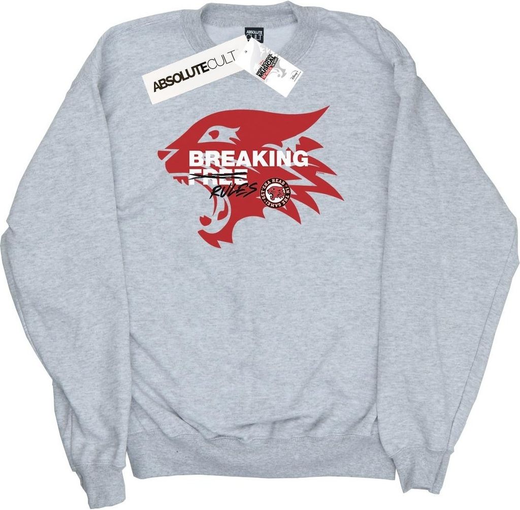 Disney - "High School Musical The Musical Breaking Rules" Sweatshirt für Mädchen BI21215 (152-158) (Grau)