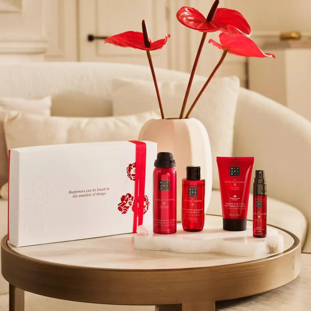 Rituals Coffret Ayurveda 4 Pièces : Kit de Soin Corporel Harmonisant