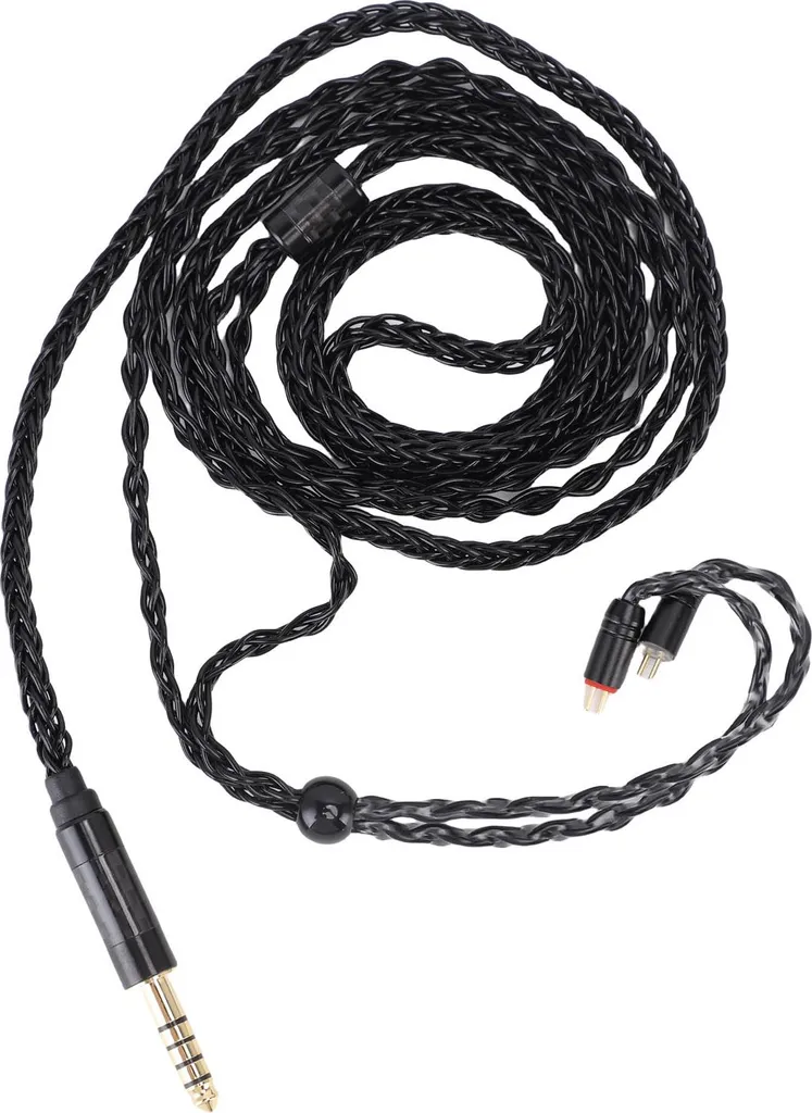 Câble 16 Cœurs OFC Argenté 4,4 mm pour KZ AS10 ZST, Connecteur 0,78 mm