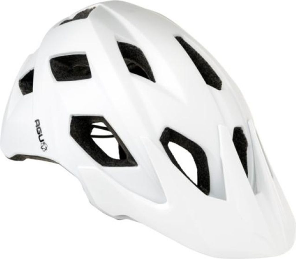 Agu Fahrradhelm - MTB XC - Weiß (58–61 cm)