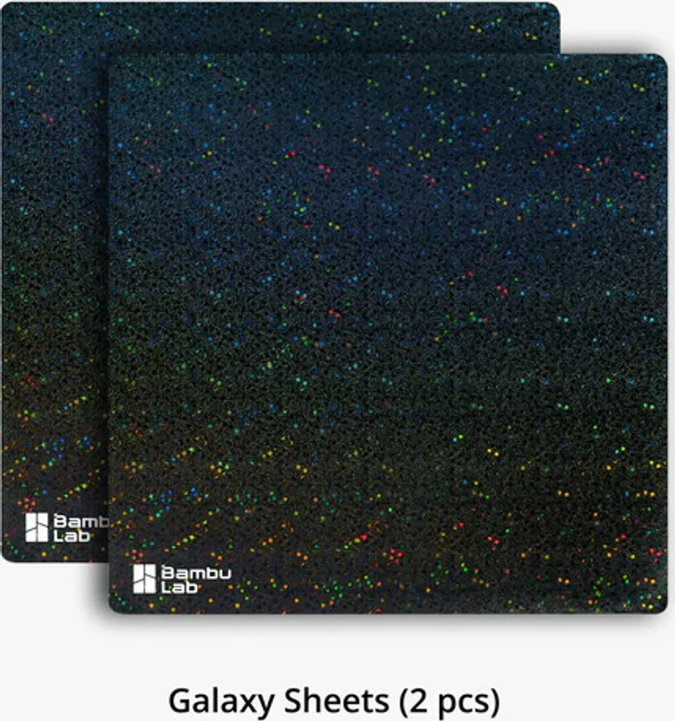 Ricambio Pellicola Bambu Lab 3D Galaxy 256x256mm | Alta Precisione