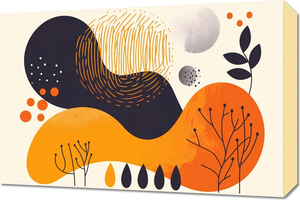 Bild 60x40cm Herbstliche Motivationen