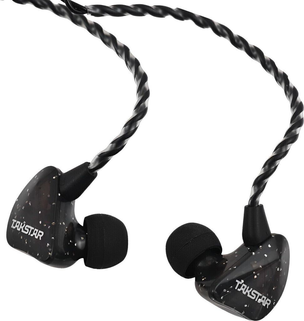 Takstar TS-2300 Black In-Ear Monitor Earphones Black Obrázek produktu 