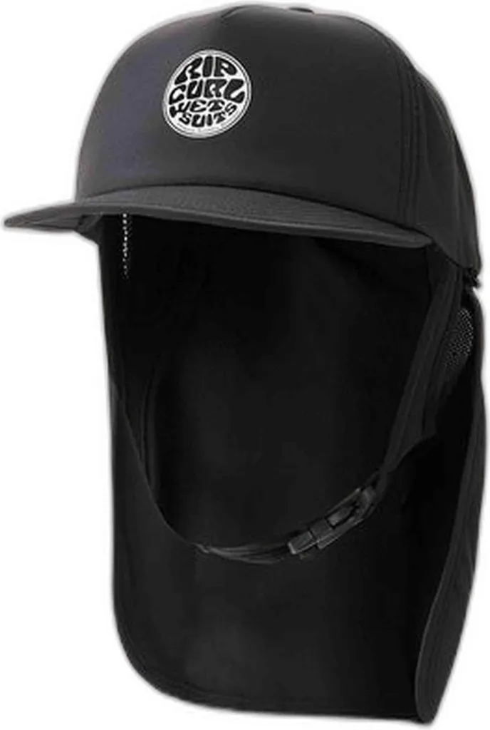 Casquette Rip Curl Noire 1GLMHE-0090 S-M : Confort et Maintien Stable