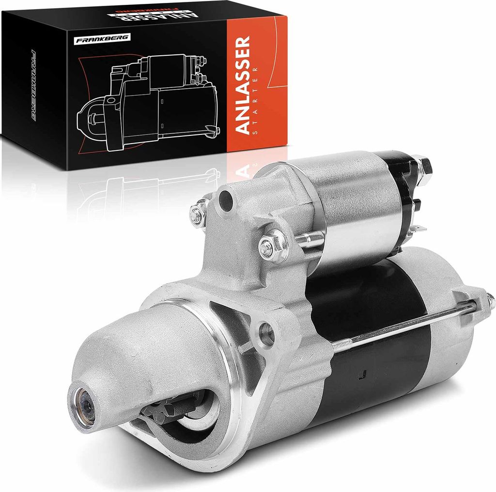 Frankberg 1x Anlasser Starter für Aixam A.721 City Coupe Crossline Crossover GTO Mega 0.4L 0.6L Bj ab 2005