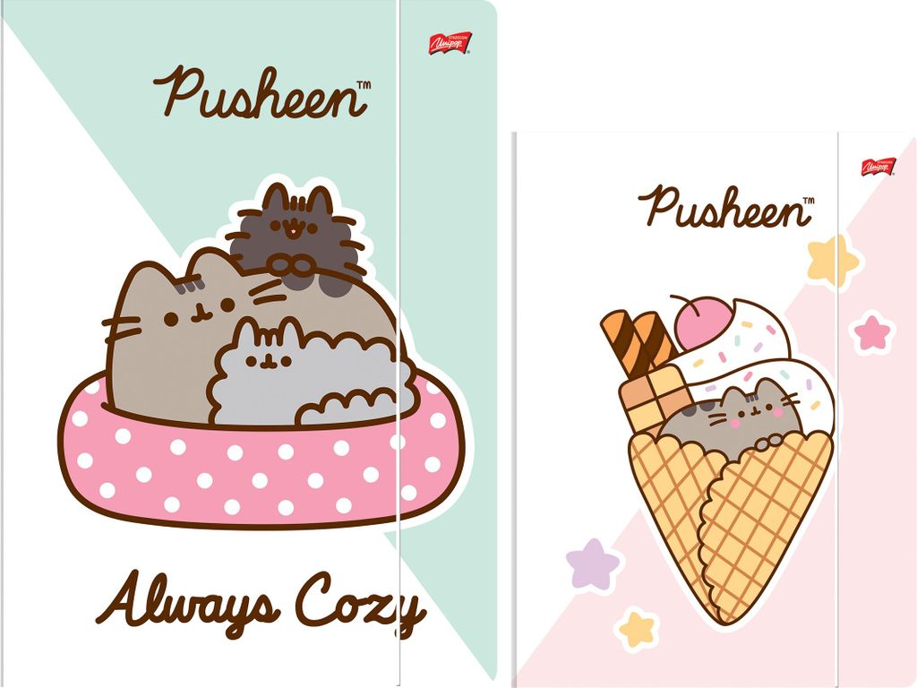 Cartella A4 Pusheen v2 Majewski con elastico Immagine del prodotto 