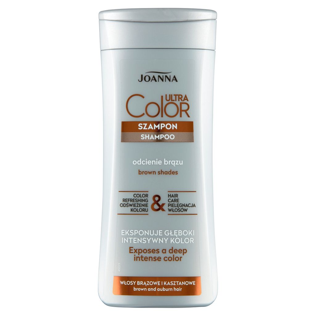 Joanna Ultra Color Shampoo für braune und kastanienbraune Produktbild 