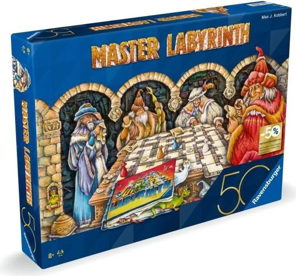 Jeu de Puzzle Labyrinth Master : Labyrinthe Mouvant pour 2 à 4 Joueurs - 4
