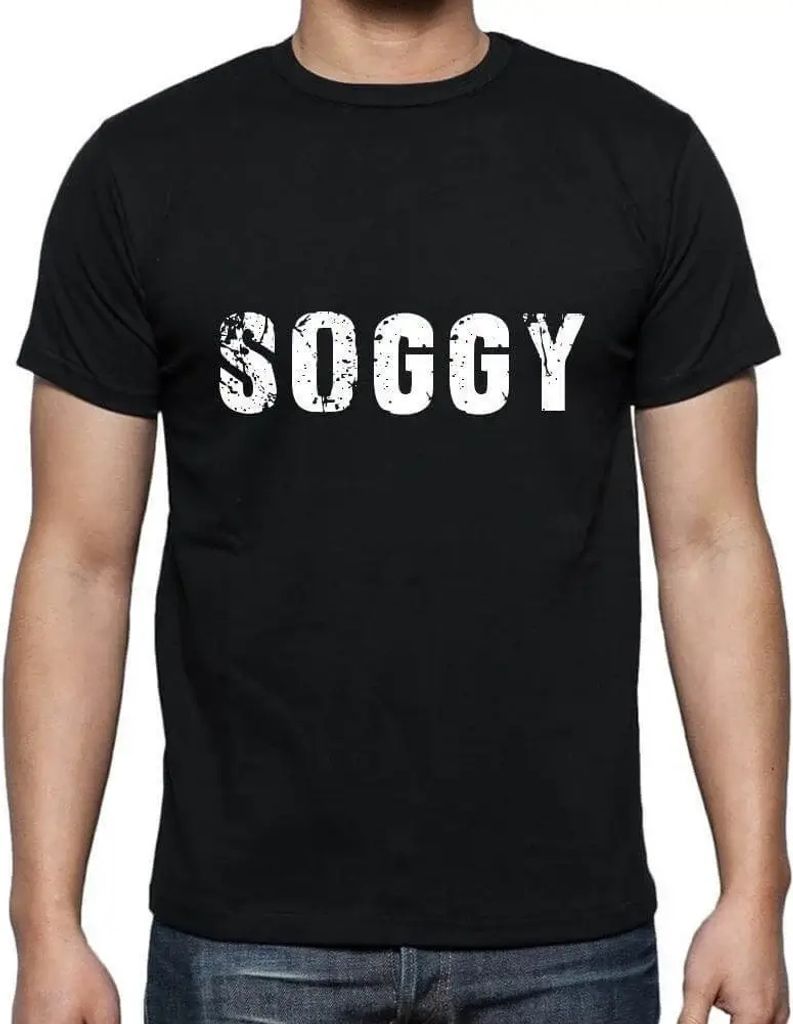 Herren Grafik T-Shirt Soggy Öko-Verantwortlich Vintage Jahrgang Kurzarm Lustige Druck Geburtstag Geschenk Mann