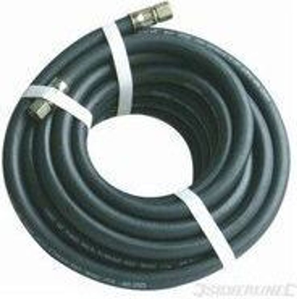 Silverline Gummi-Druckluftschlauch 15 m