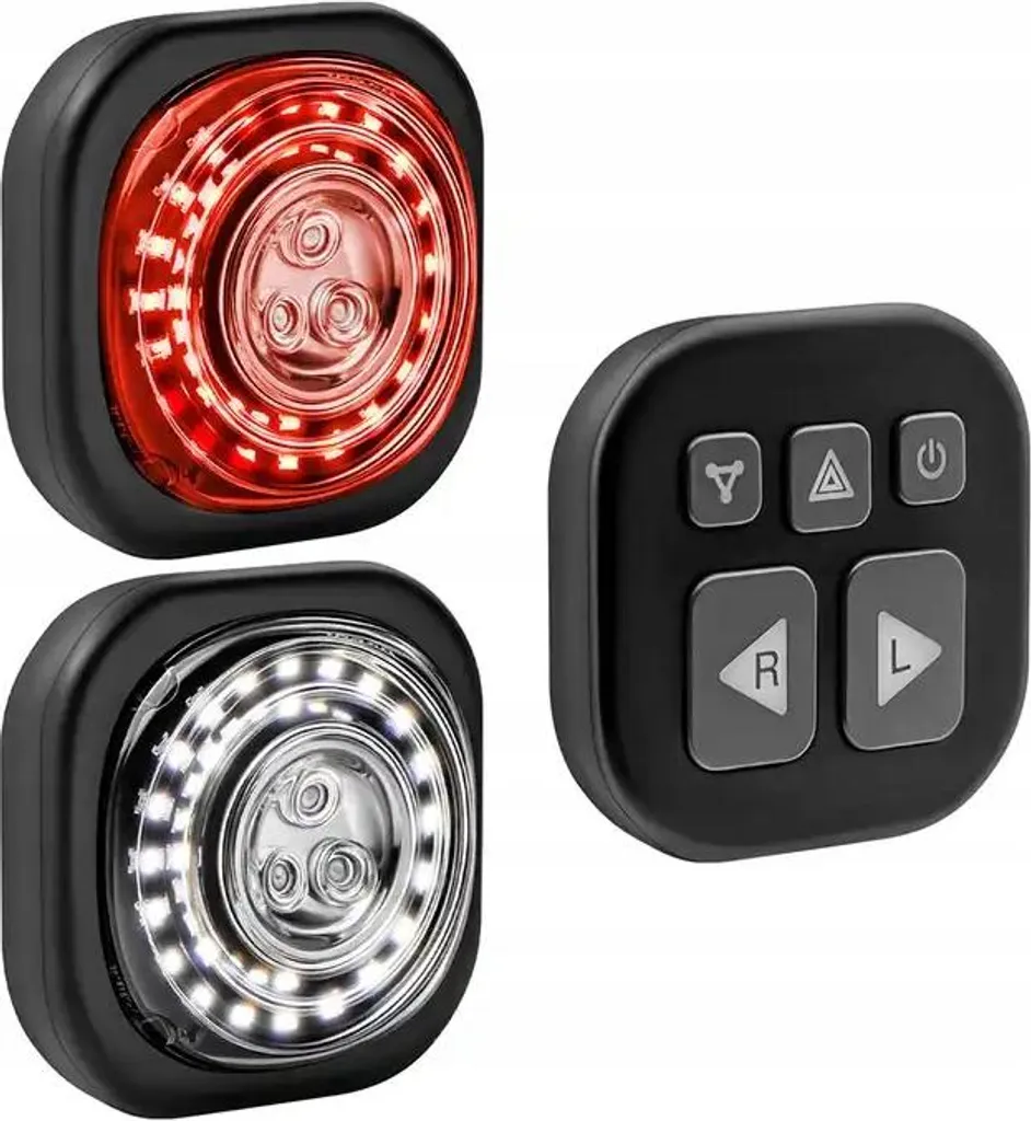 Clignotants LED Connectés Bluetooth pour Vélo et Trottoir Électrique
