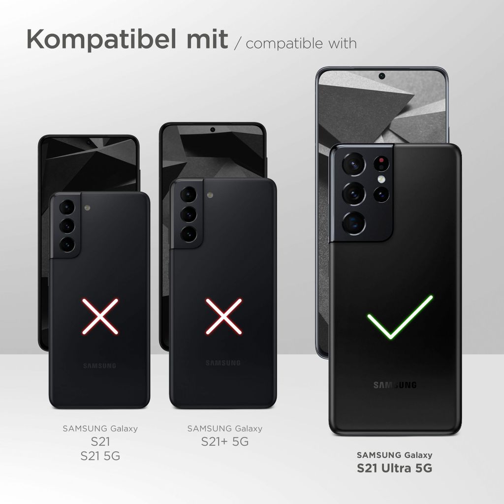 ONEFLOW® Touch Case kompatibel mit Samsung Galaxy S21 Ultra