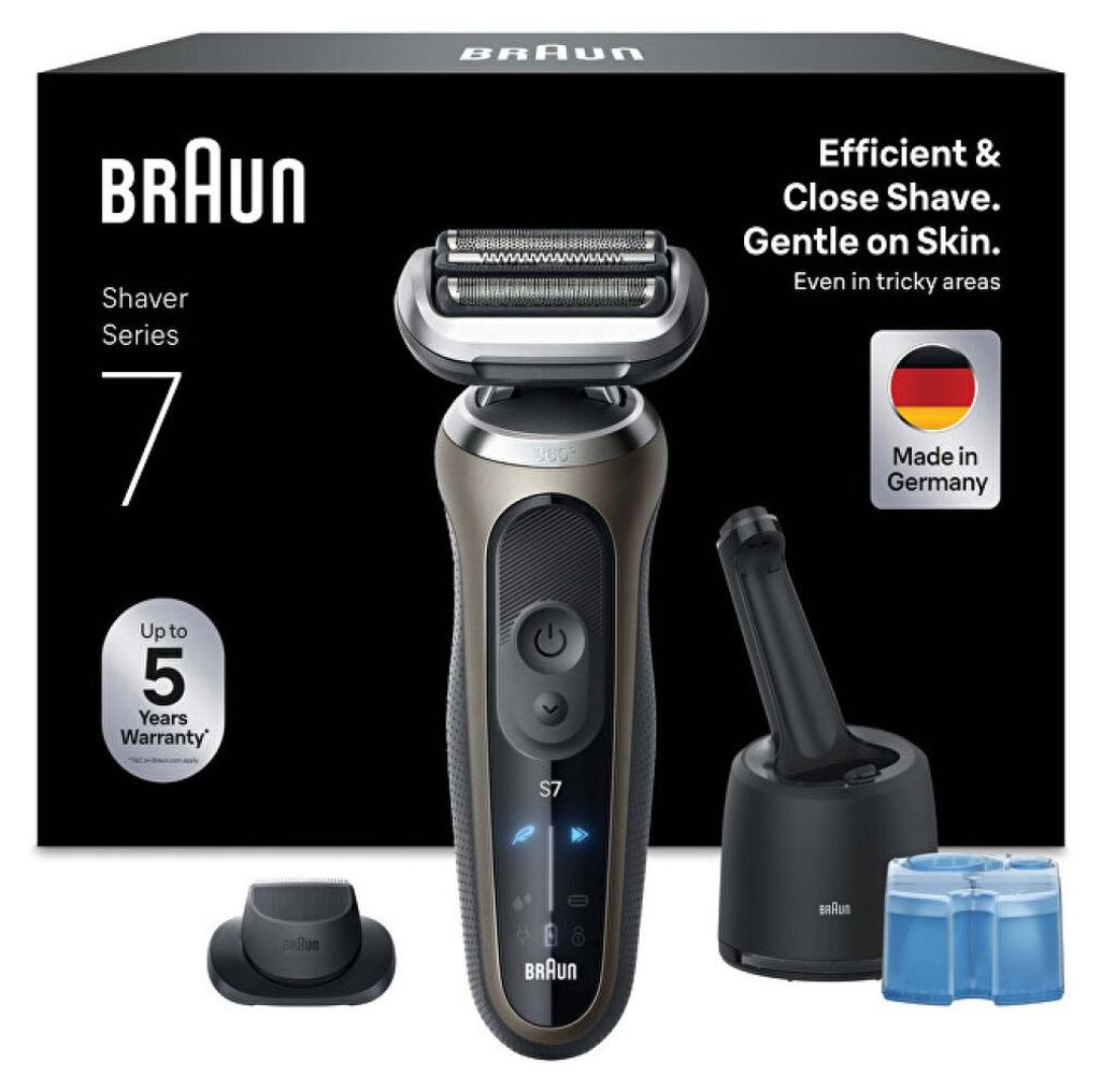 Braun Series 7 72-C7200cc, Folienschaber, Schwarz, Gold, Produktbild 
