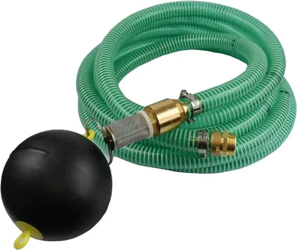 Kit tuyau de pompage 25m avec crépine flottante et raccord 1 pouce 25mm