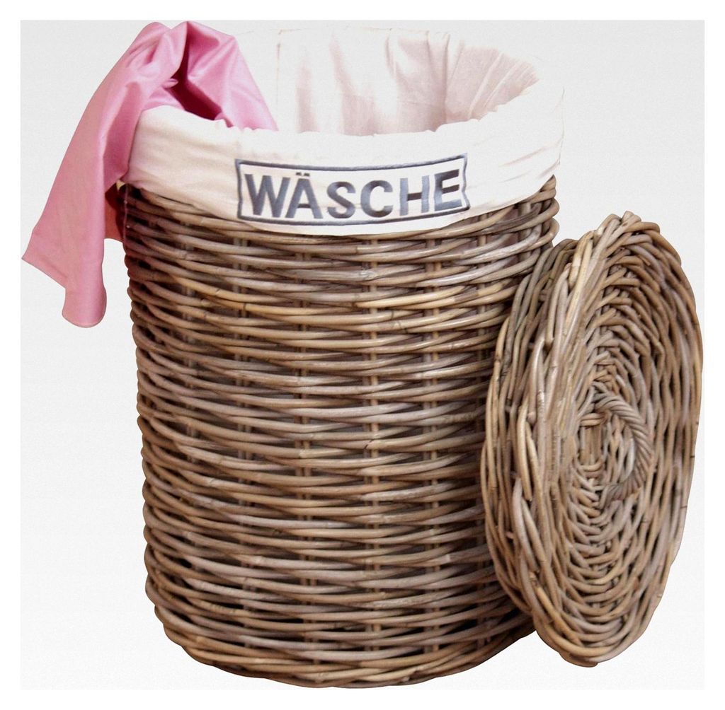Wäschekorb in Grau