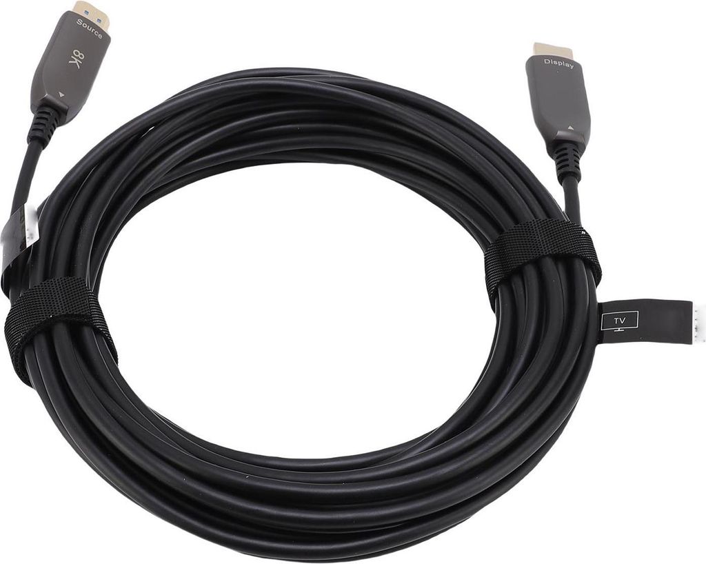 8K-Glasfaserkabel HD, 10 m, 7680 x 4320 Pixel, 60 Hz Auflösung, High Definition Multimedia Interface (HDMI), Glasfaserkabel