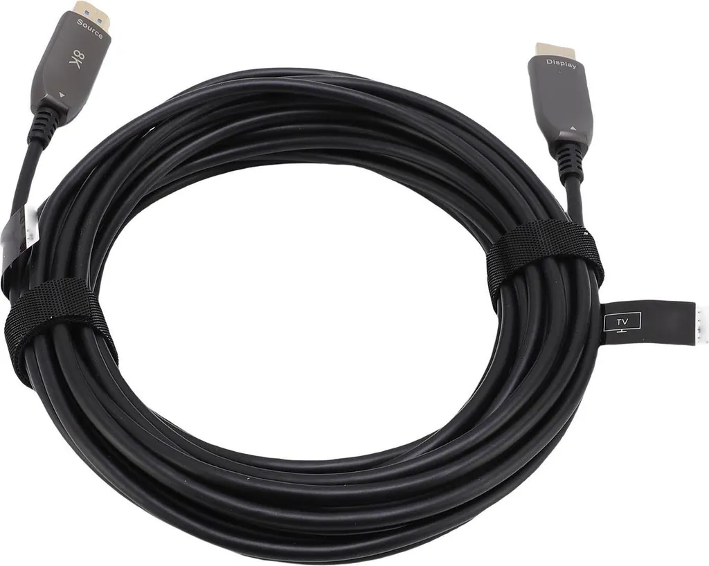 Câble HDMI fibre optique 8K 60Hz haute vitesse avec interface 10m HD