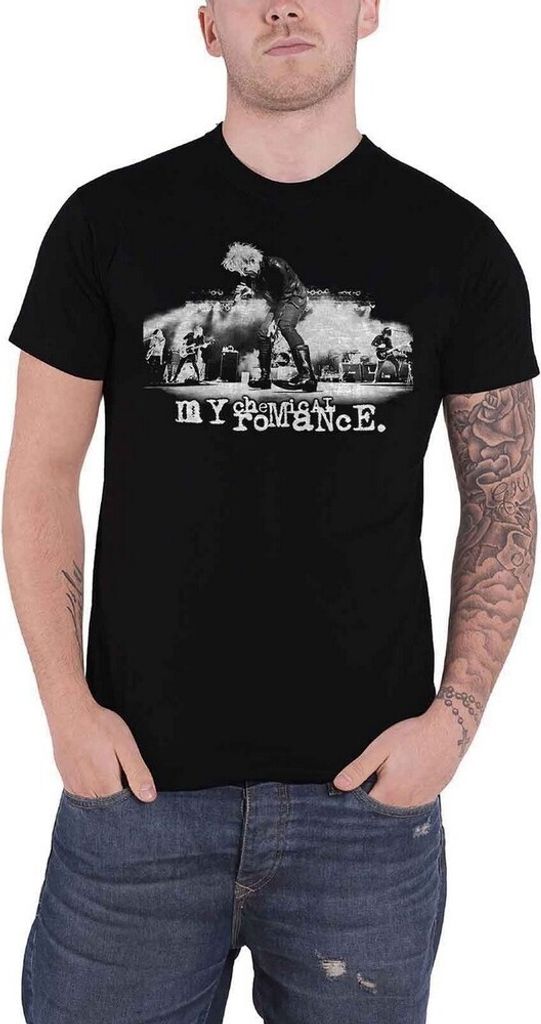 My Chemical Romance - "MCR Live" T-Shirt für Herren/Damen Uni RO1613 (XL) (Schwarz)