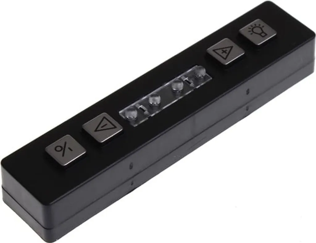 Console de Signalisation 4 Leds 7000505 pour Camping-Car et Bateaux