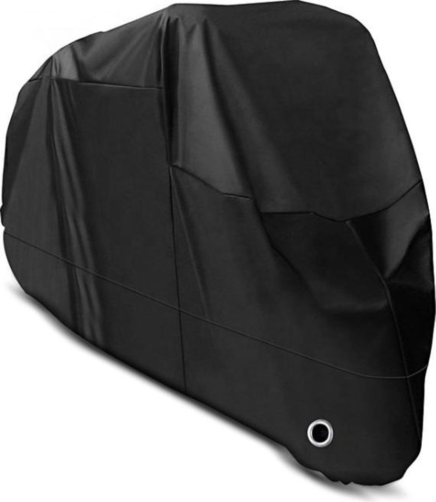 Motorrad Abdeckplane XXL Abdeckhaube Faltgarage schwarz