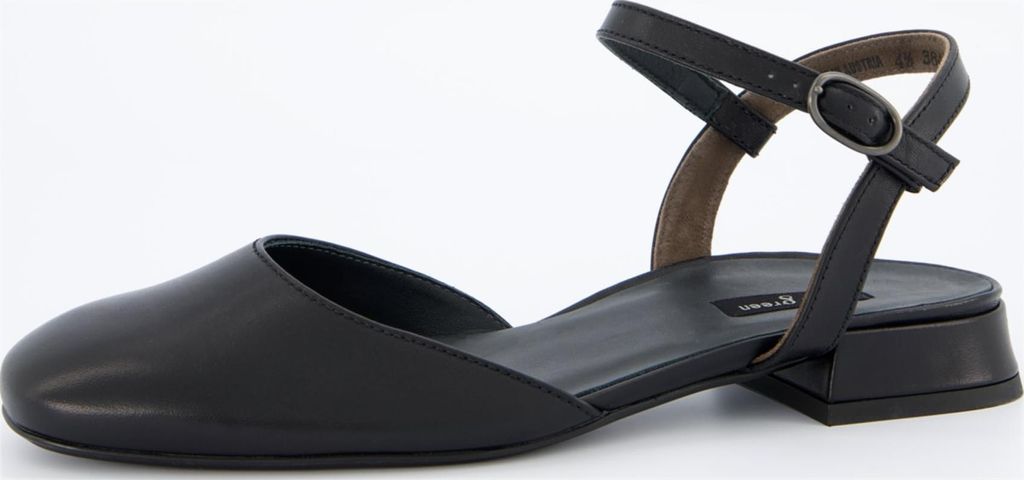 Paul Green Sandales Femme Noir Cuir lisse Taille : 38 Image du produit 