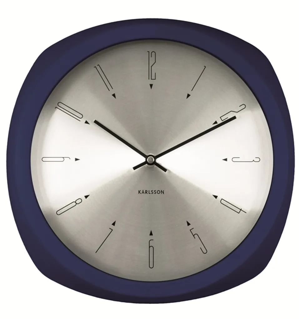 Horloge murale lisible et silencieuse 31 cm - Solution design Karlsson