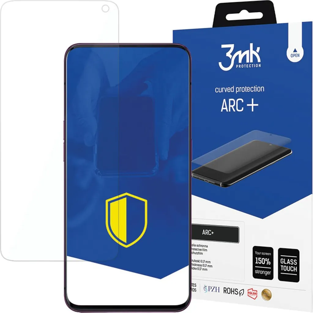 Protezione 3mk Arc+ Oppo Find X2 | Installazione Gel e Self-Heal