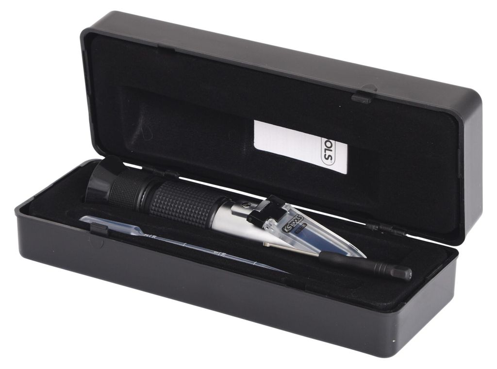 KS Tools Refraktometer Kühlflüssigkeit / Batteriesäure
