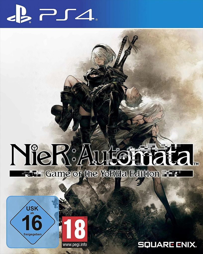 The cover art for the video game NieR: Automata Game of the YoRHa Edition.