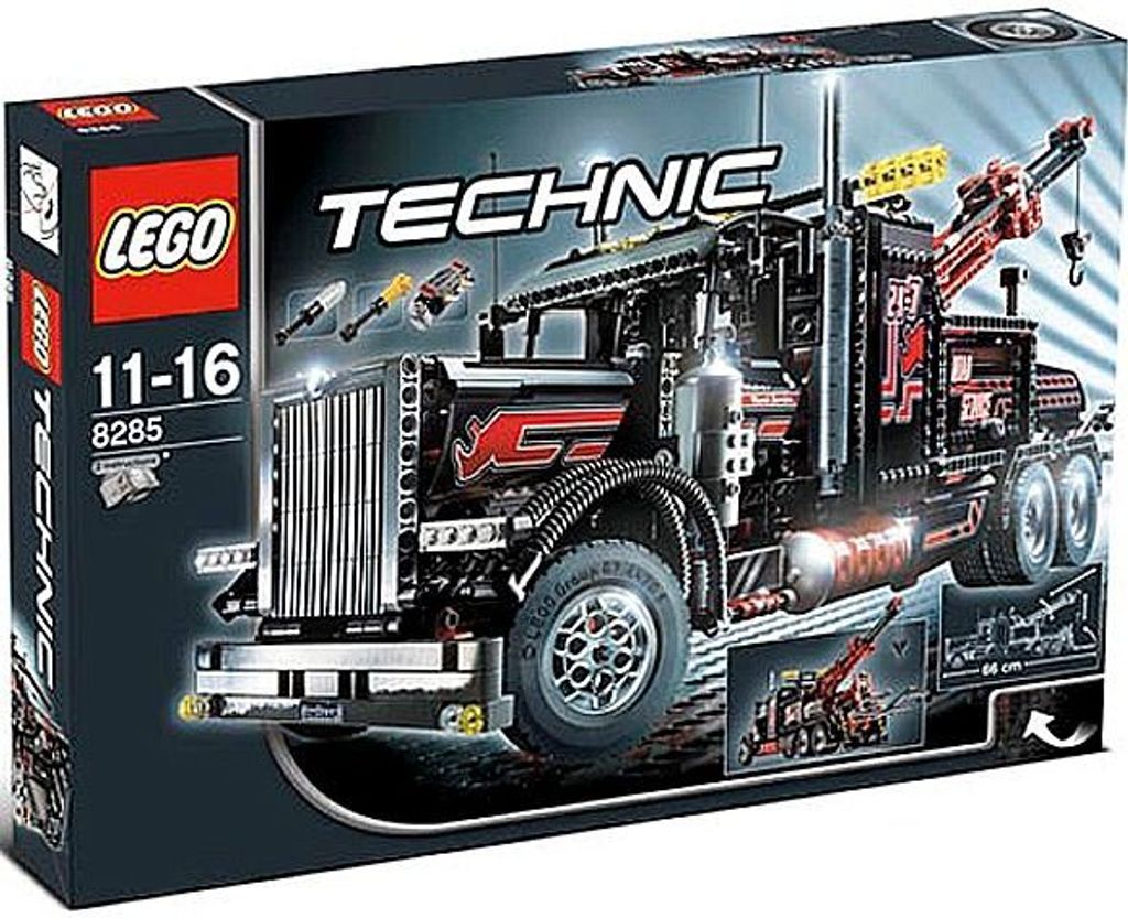 LEGO TECHNIC 8285 Großer Schwarzer Abschlepptruck Produktbild 