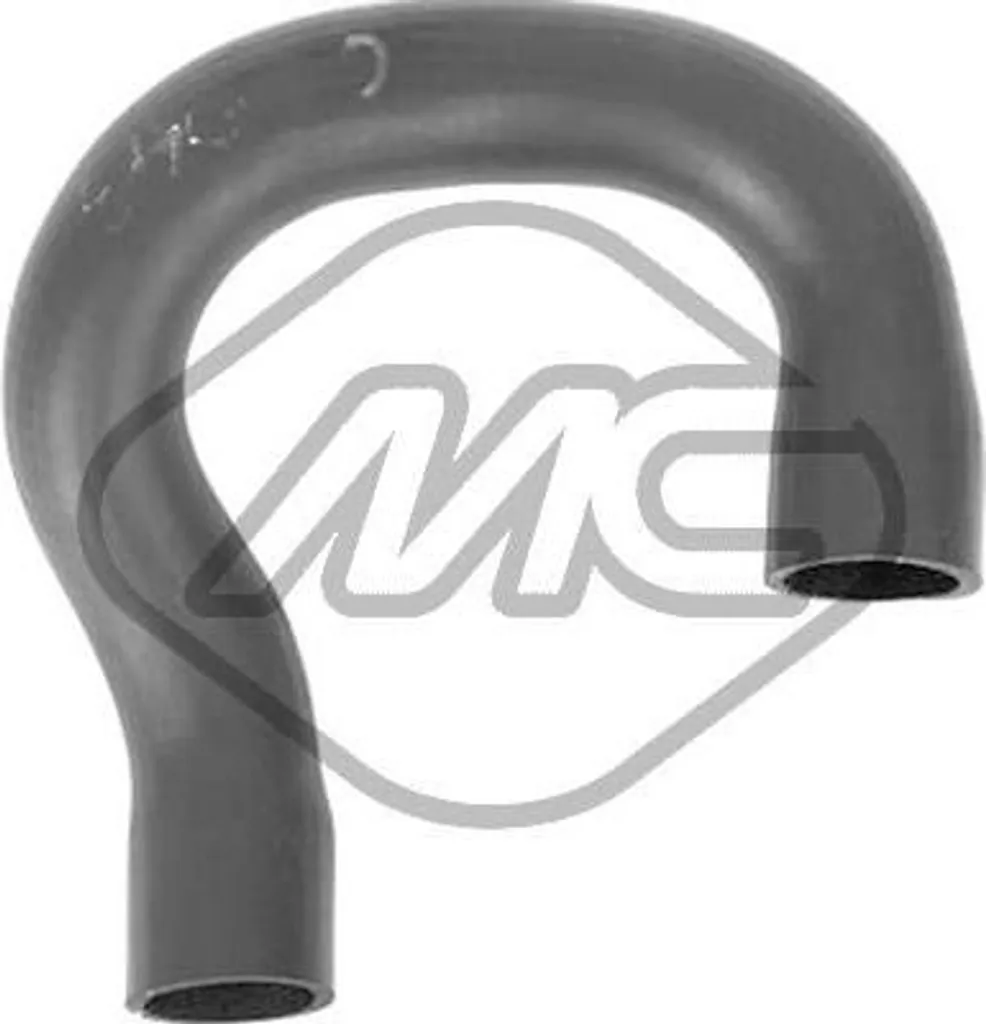 Metalcaucho 77662 Tuyau de radiateur OE 076121063E pour Crafter