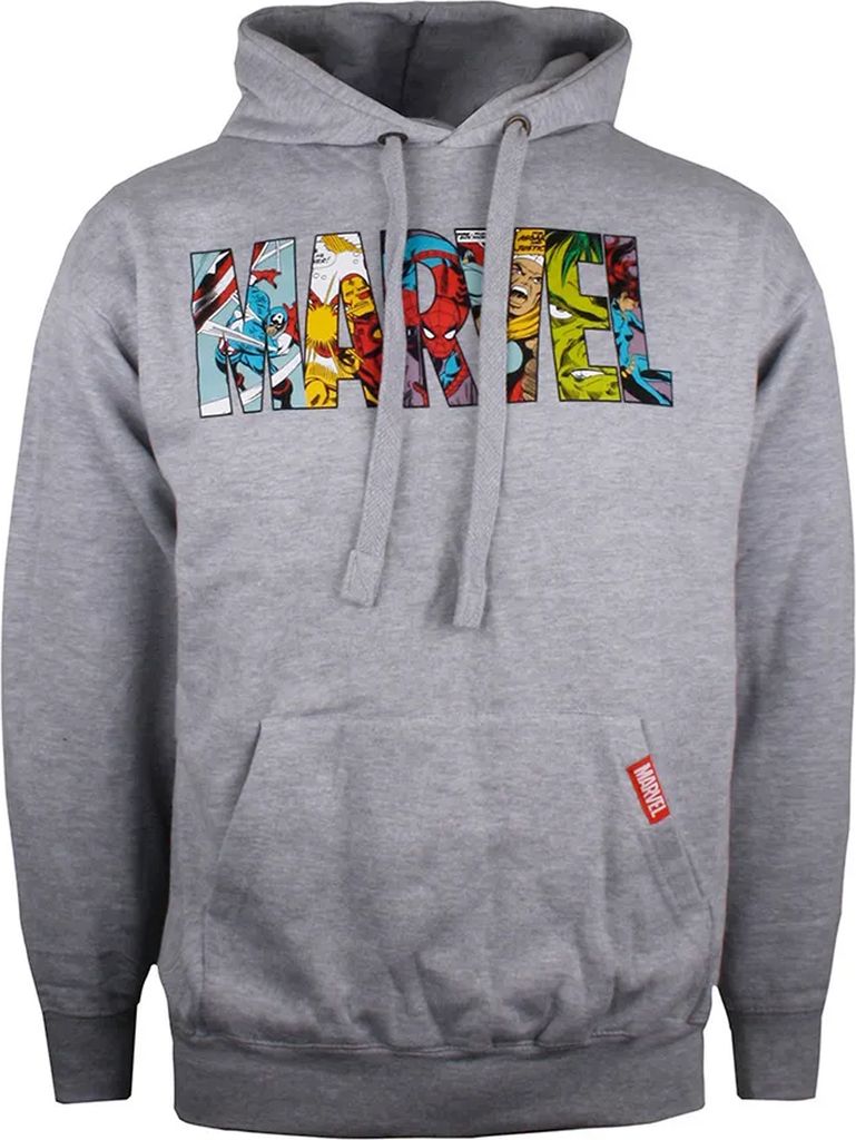 Marvel - Mikina s kapucňou a logom pre mužov TV722 (XL) Obrázok produktu 