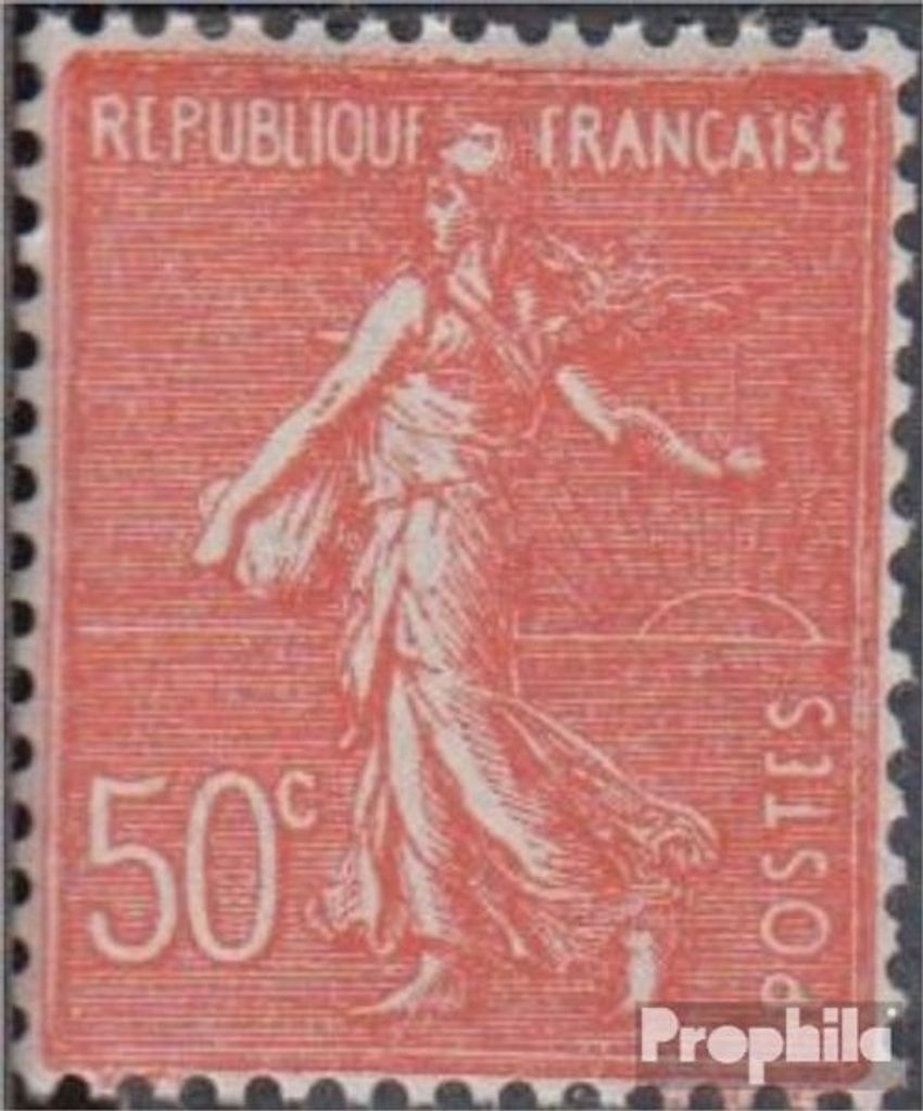 Briefmarken Frankreich 1924 Mi 161 postfrisch Säerin Produktbild 